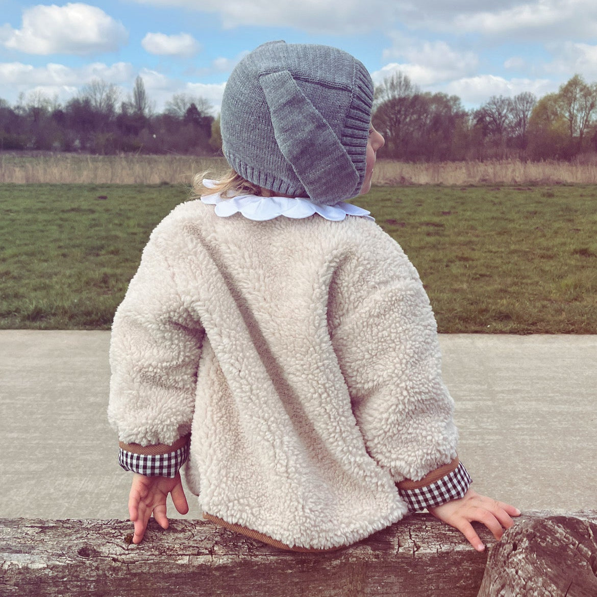 Peter, the knitted bunny ears beanie