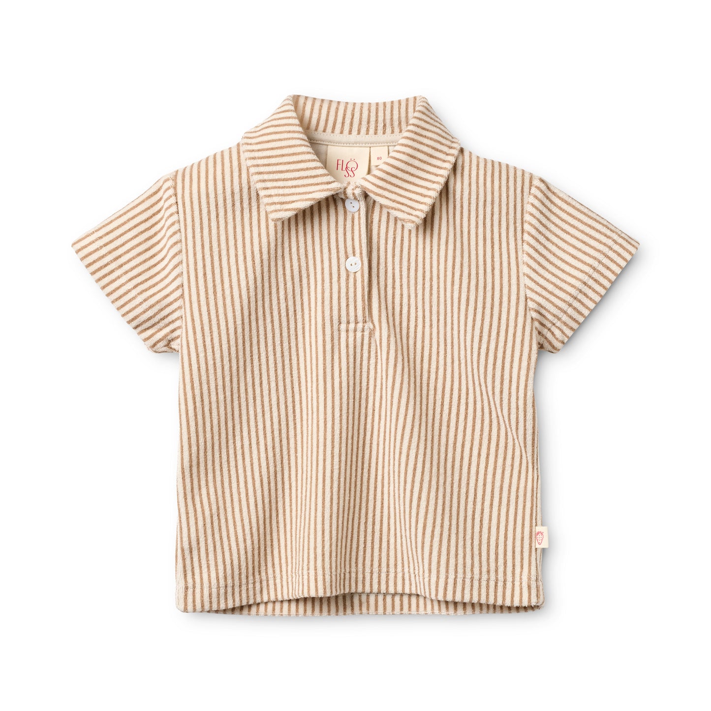 Light Brown Striped Shirt