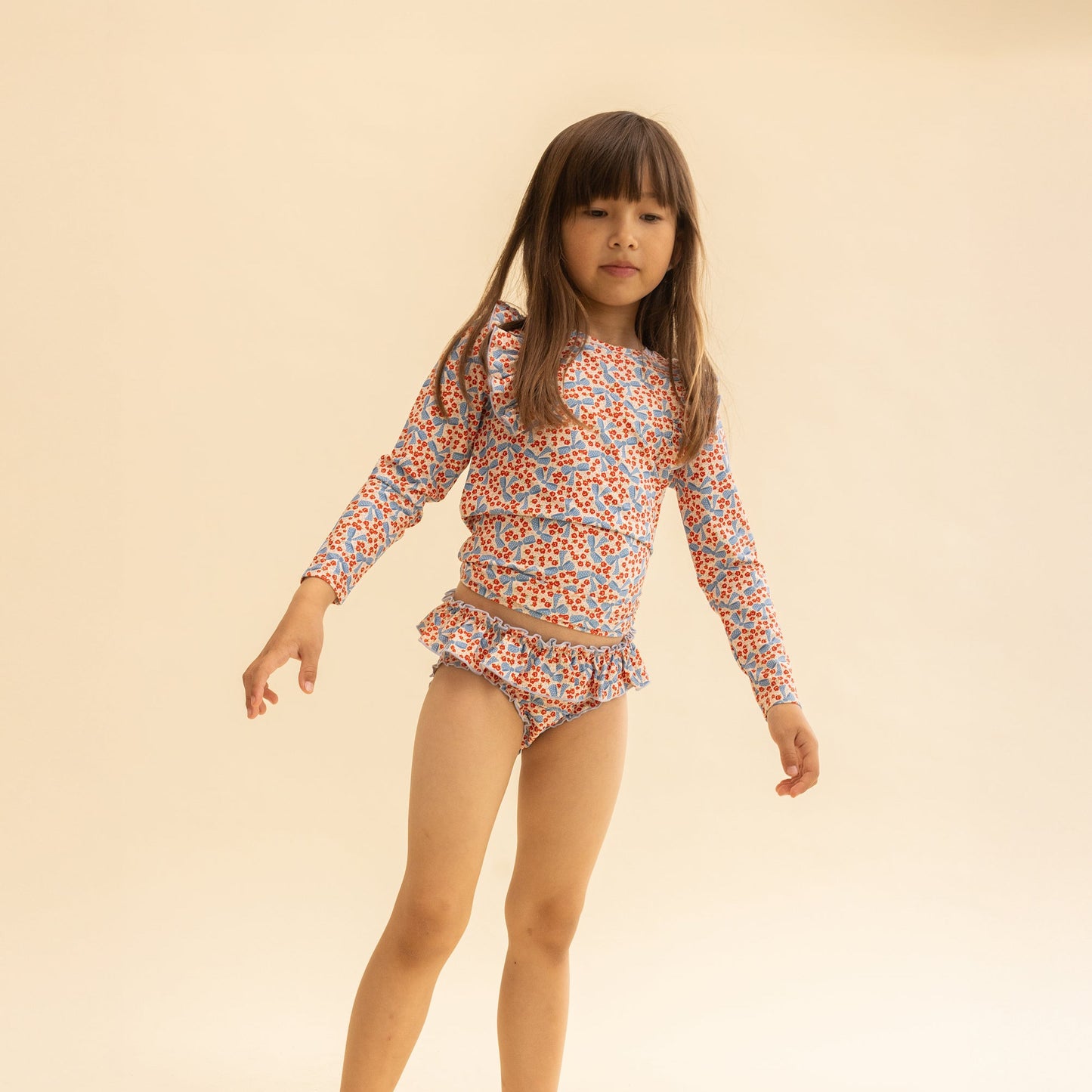 Floral Swim Bottoms - UPF 50+