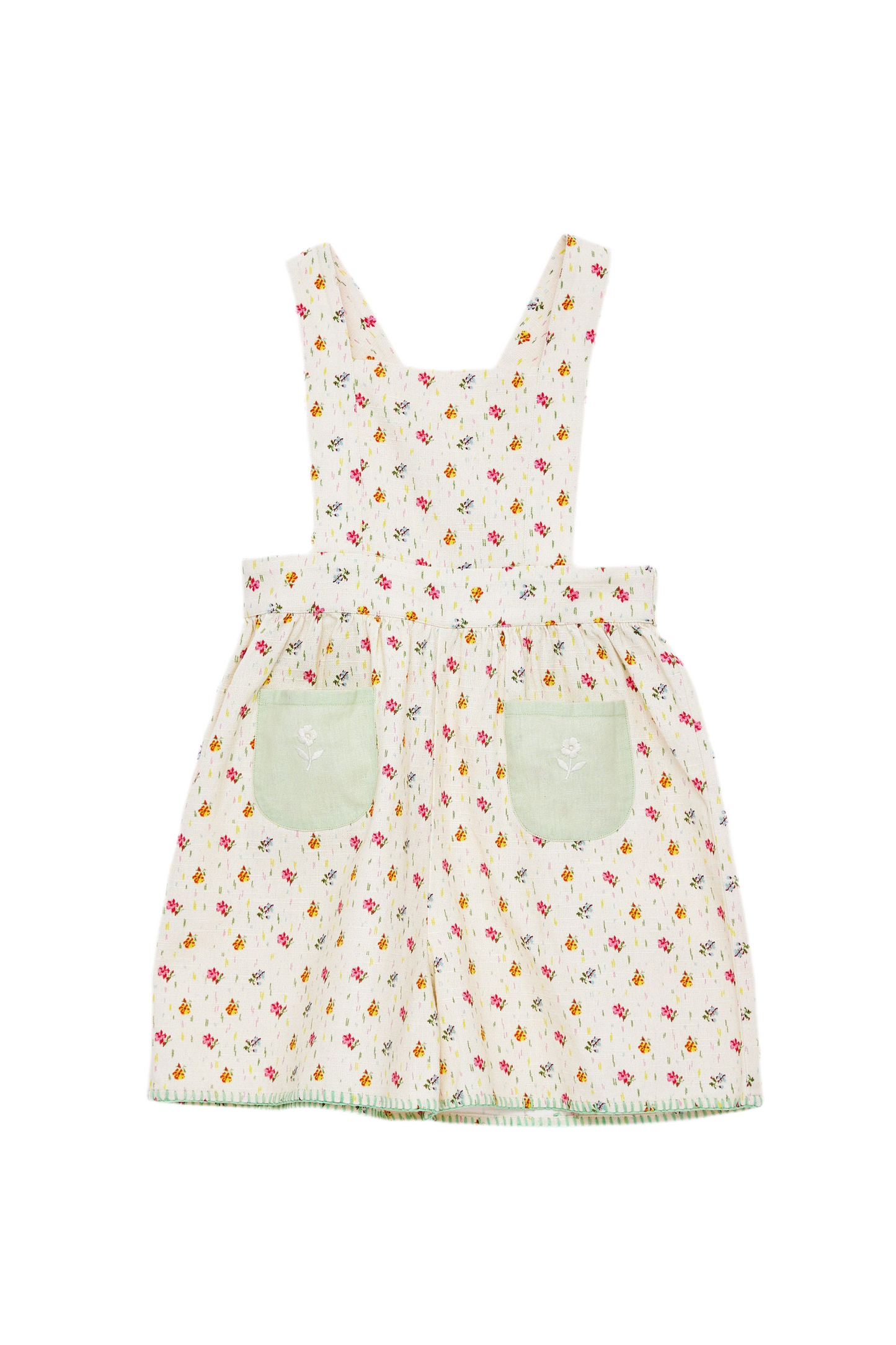 Lucie, the Prairie Ikat Romper