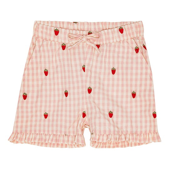 Dolly, the Pink Berry Gingham Shorts