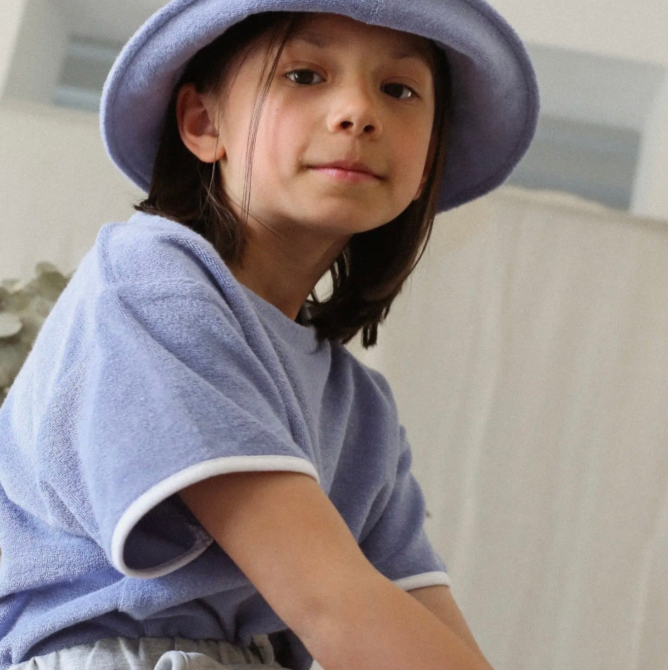 Côme, The Organic Cotton Shorts - Lavender