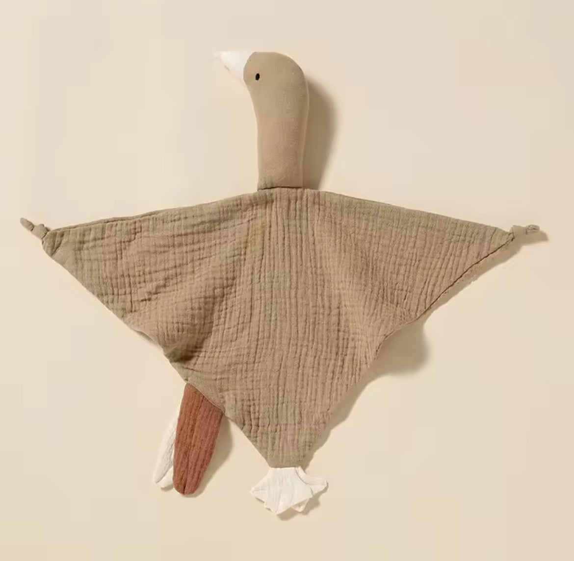 Goose Muslin Security Blanket