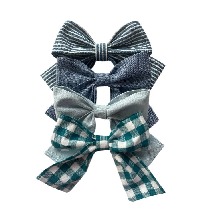 Bow hair clip (various colours available)