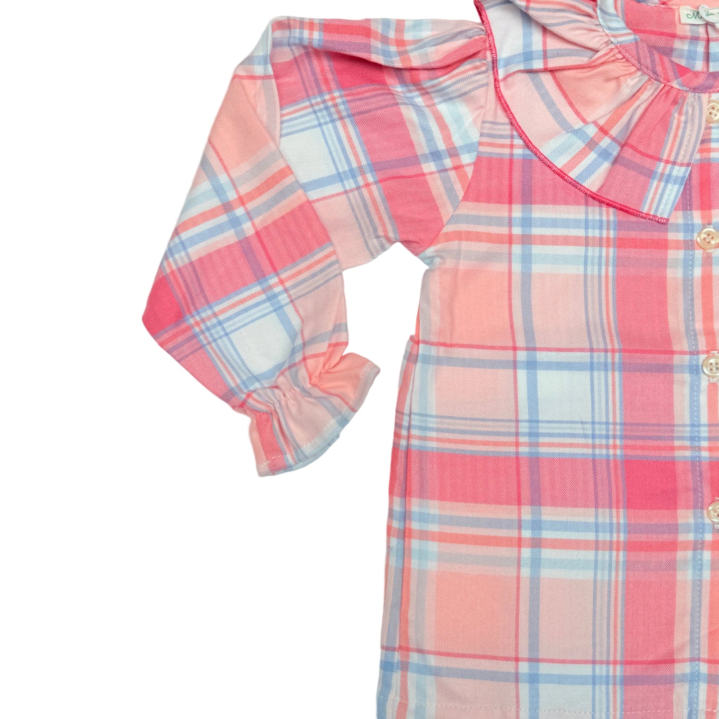 Pink Ruffle Pyjama Set