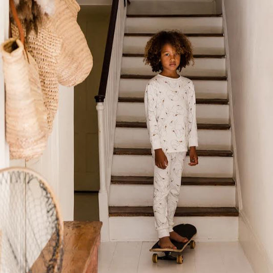 Kids Unisex Classic Set in Swansy