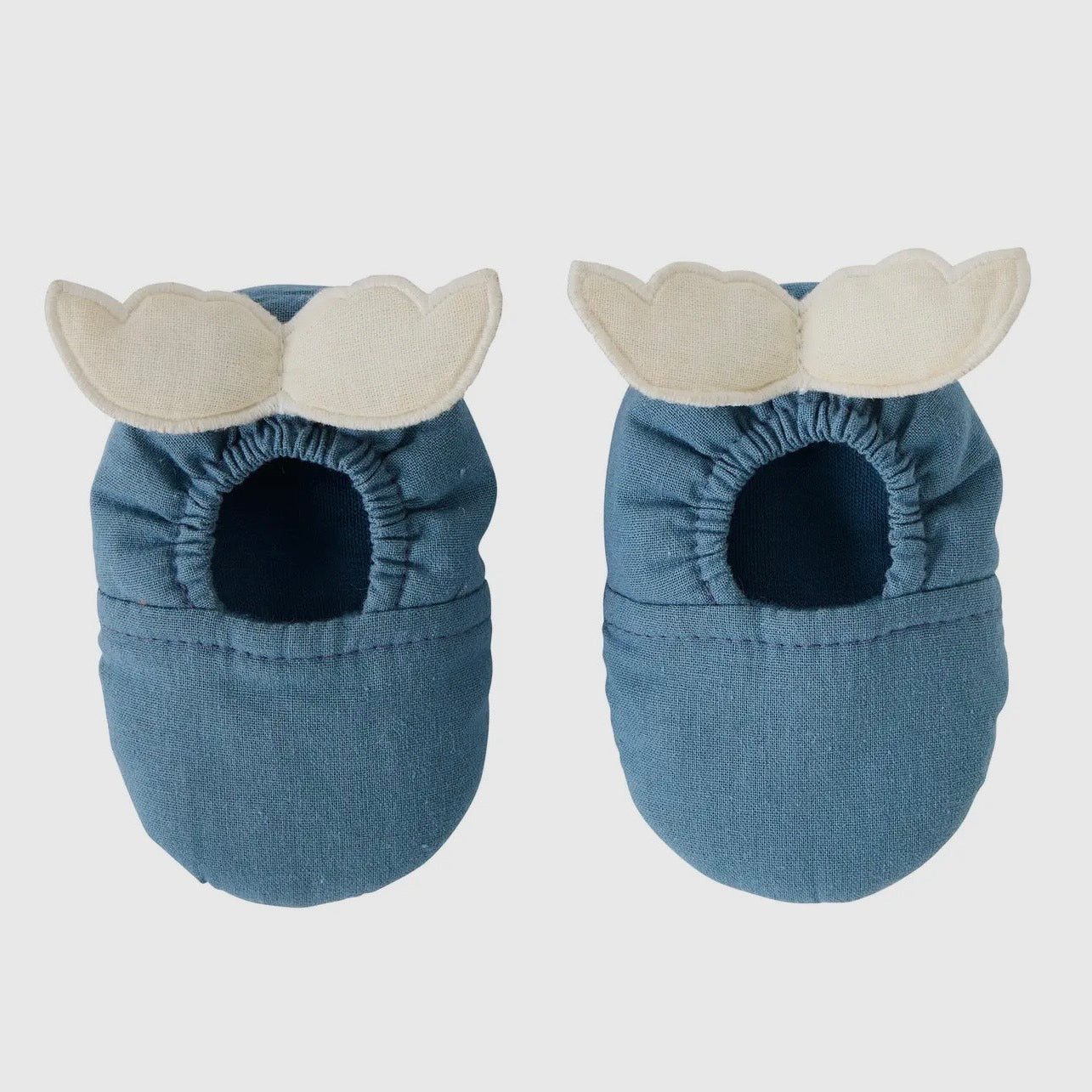 The Cotton Angel Wing Booties