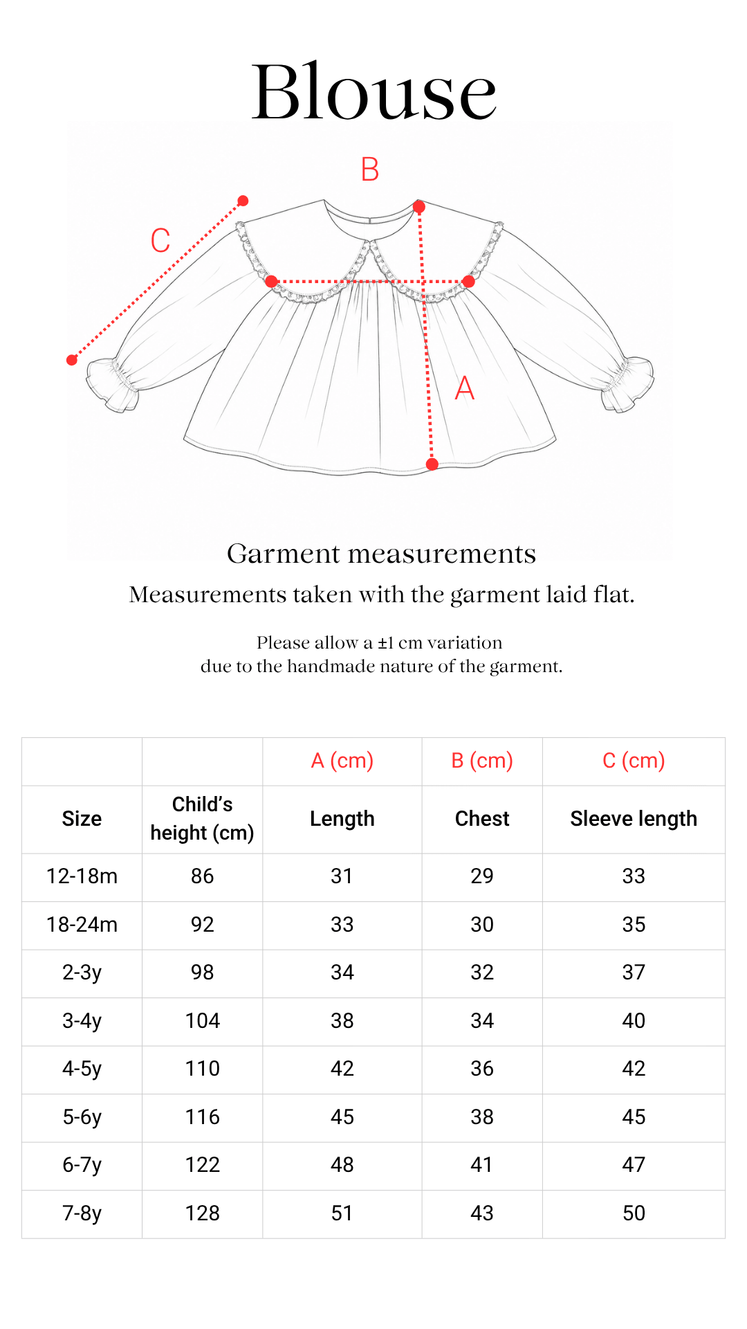 Ballerina Blouse - Carlota Suip
