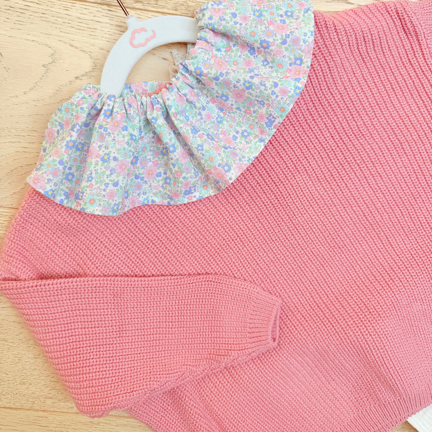 Blush Pink Cotton Unisex Sweater
