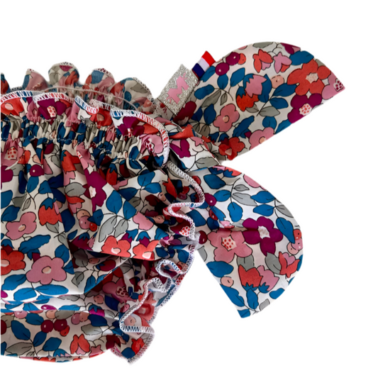 Liberty Fabric Swimsuit | Betsy Berry Rose Églantier