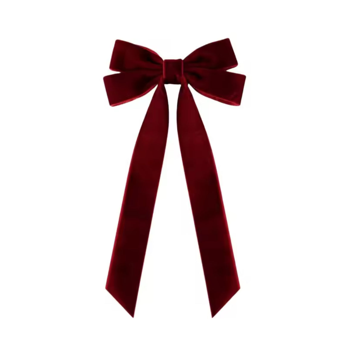 Velvet Double Bow (various colours available)