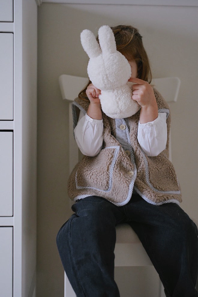 Soft Sherpa Vest (brown or beige)