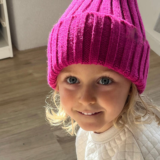Knitted Unisex Beanie (Multiple Colours)