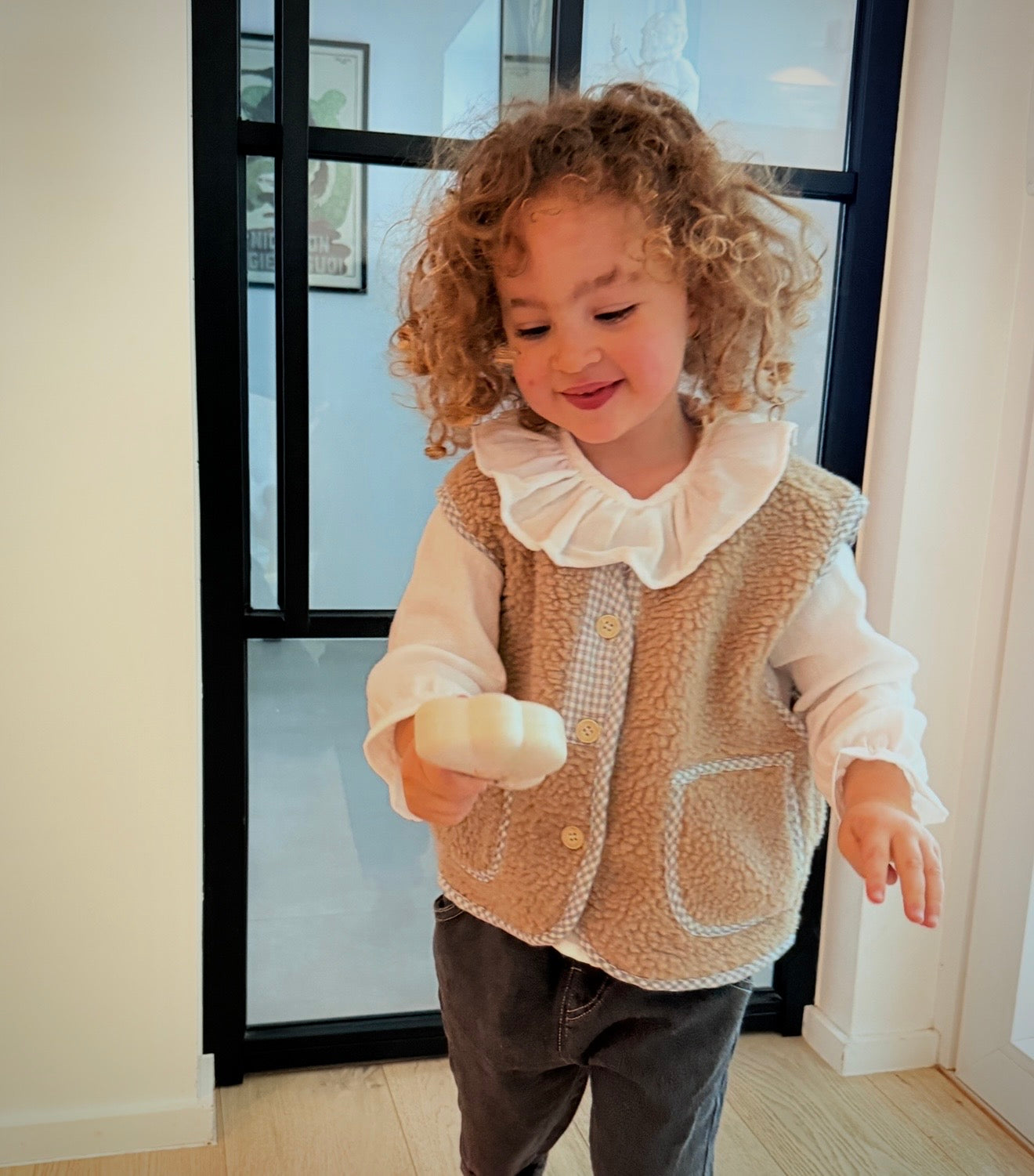 Soft Sherpa Vest (brown or beige)