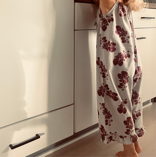 Flora, the Floral Ruffle Jumpsuit
