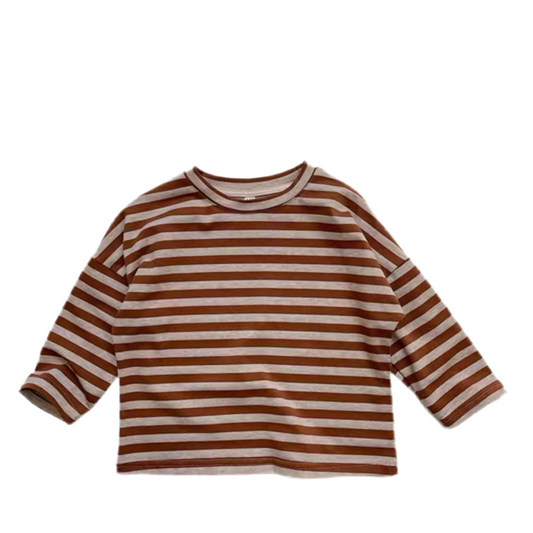 Bob, the striped long-sleeve tee