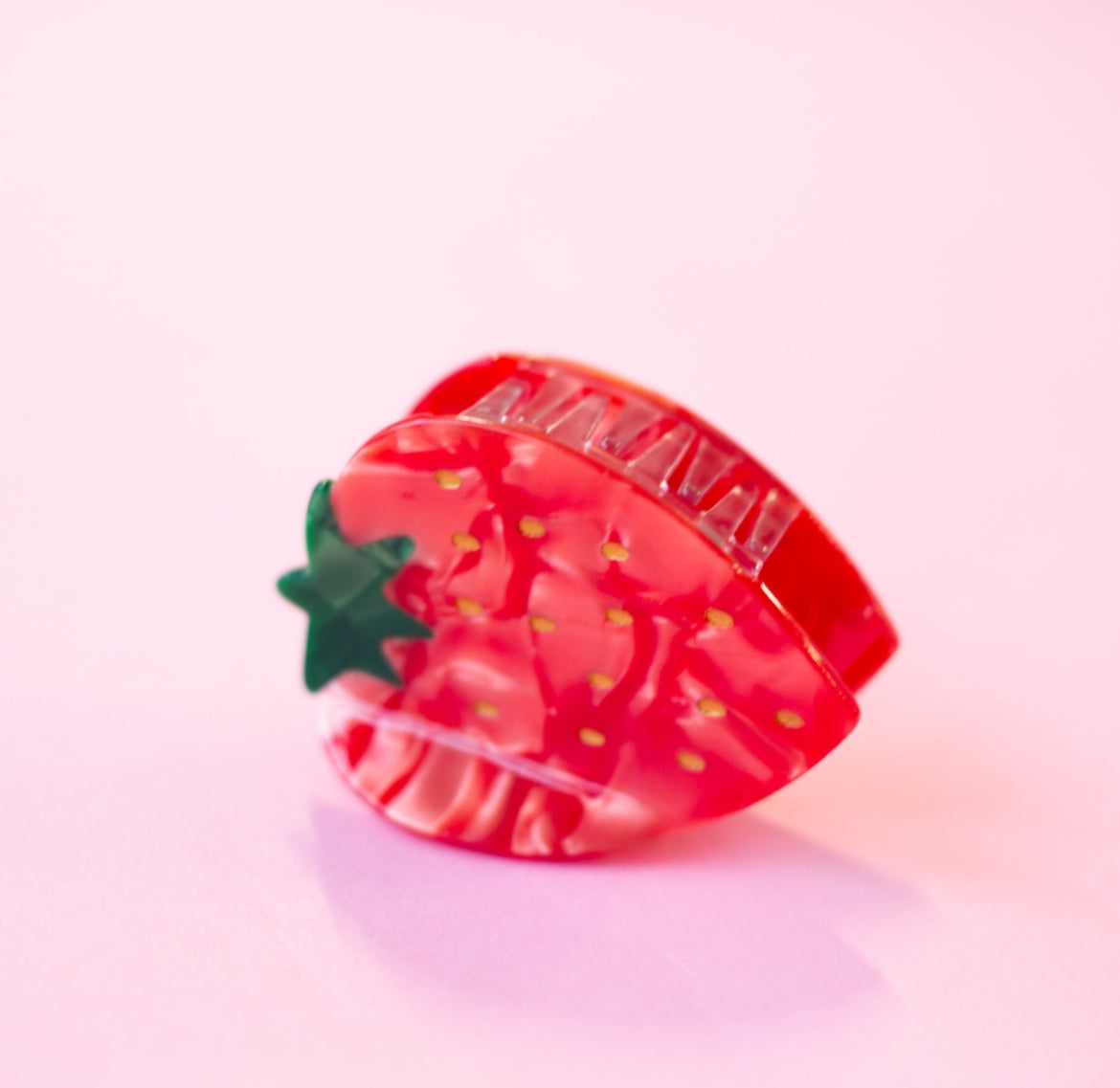 Strawberry hairclip