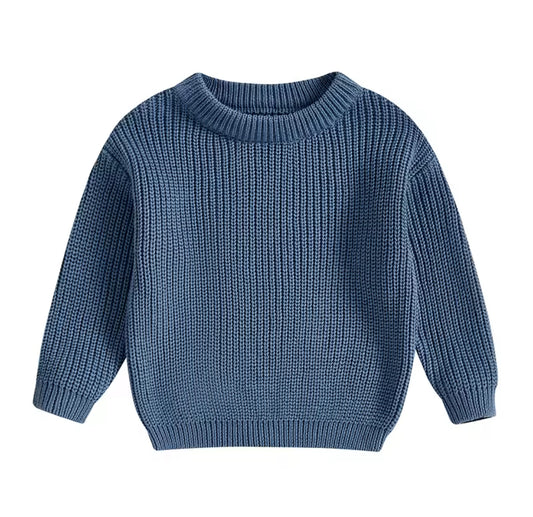 Cotton Blue Unisex Sweater