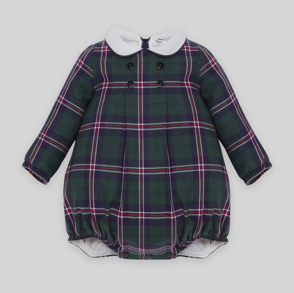 Christmas Tartan Romper