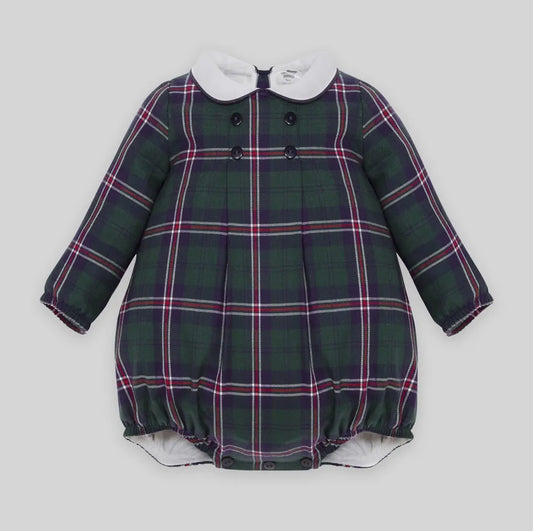 Christmas Tartan Romper