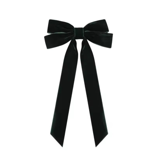 Velvet Double Bow (various colours available)