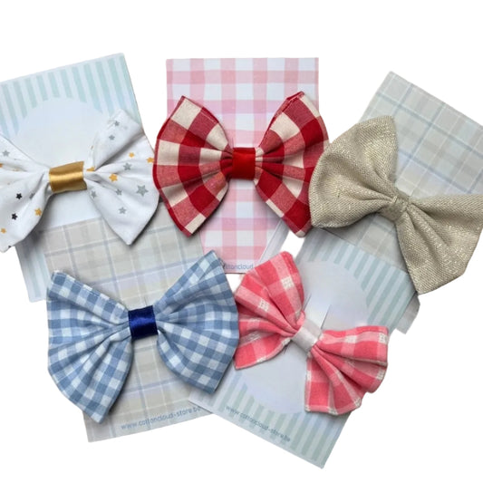 Bow hair clip (various colours available)