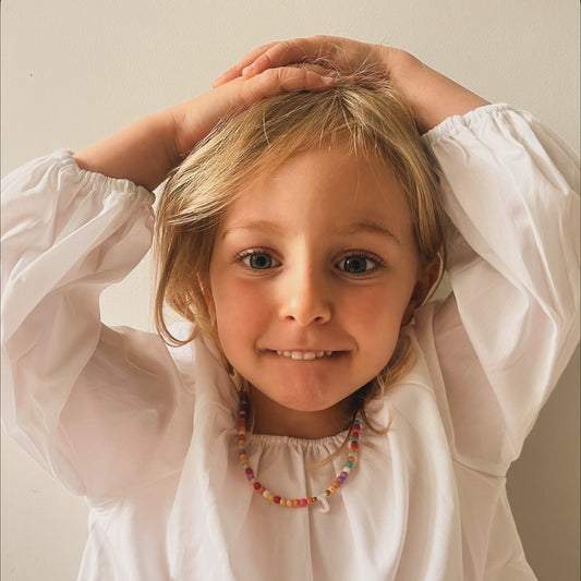 Custom Letter Beaded Necklace